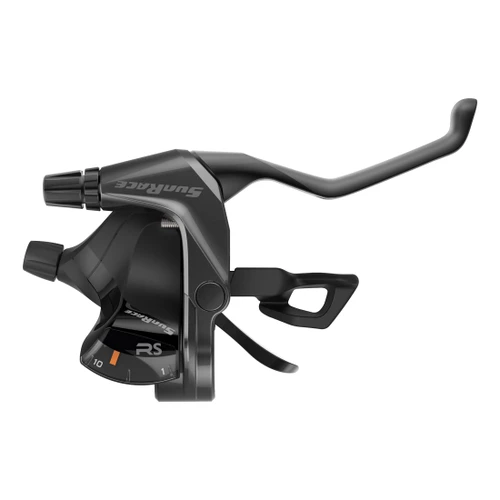 Sunrace STFS33 10-Speed Flat Bar V Brake and Trigger Shifter, Alloy and Composite Components STFS33.RT00.0S0.BX