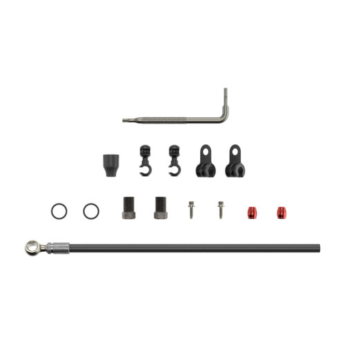 SRAM Hydraulic Brake Hose Kit XX and Guide R/RS/Ult - Silver Banjo, 2000mm 00.5318.038.000