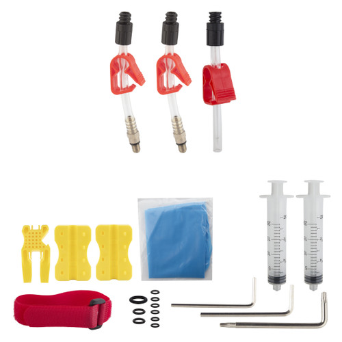 Clarks Tektro Compatible Brake Bleed Kit - Stainless Steel Components CL-TEK-BLEED-1