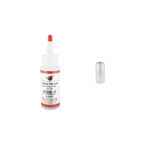Alloy 5mm Bicycle Cable Housing Ferrules - Precision, Durable, For Brake Performance CA0004