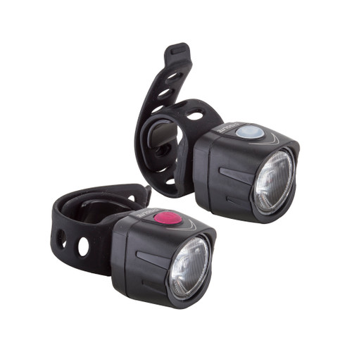 Cygolite Dice HL 150 Headlight and Dice TL 50 Taillight Set Adaptive Flash DC-150-50