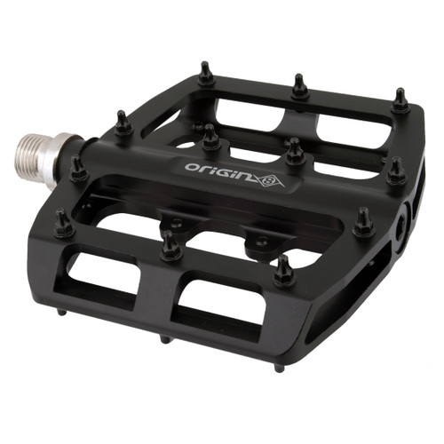 Origin8 Rascal Platform Pedals - CNC Aluminum, Concave 9/16" BMX and Mountain 41988