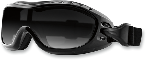 Bobster Night Hawk Goggle - Gloss Black - Smoke Lens BHAWK01