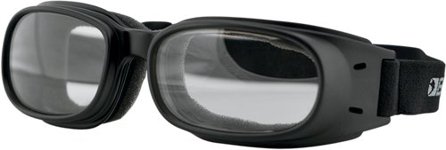 Bobster Piston Goggle - Matte Black - Clear Lens BPIS01C