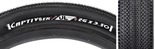 Origin8 Captiv8er UL 26x3.5 Fold Reflective Mountain Bike Tire 59673