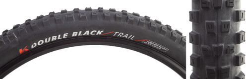 Kenda Double Black 29 x 2.60 Tubeless Mountain Bike Tire Dual Layer Compound 072H5664