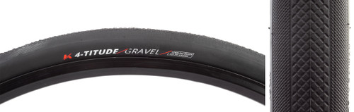 Kenda 4Titude Gravel Tire 700x42 Tubeless, GCT Casings and Flat-Resistant 06495271