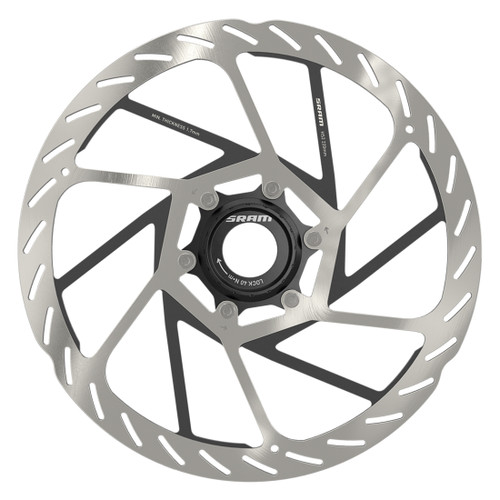 SRAM HS2 220mm Center Lock Disc Brake Rotor - Heat Dissipation, Noise-Reducing, MTB-Performance 00.5018.176.007