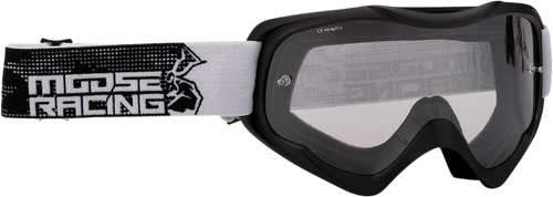 Moose Offroad Qualifier Goggle - Agroid - Stealth - Clear Lens 2601-2653
