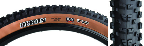 Maxxis Rekon 29 x 2.6 Tubeless Trail Tire EXO Sidewall Protection TB00219700