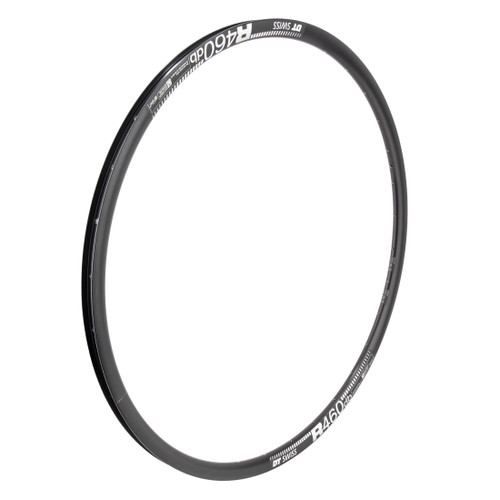 DT Swiss R 460 700c Tubeless Ready Road Disc Rim 32h Black Aluminum Alloy RTR046DPN32SSB1342