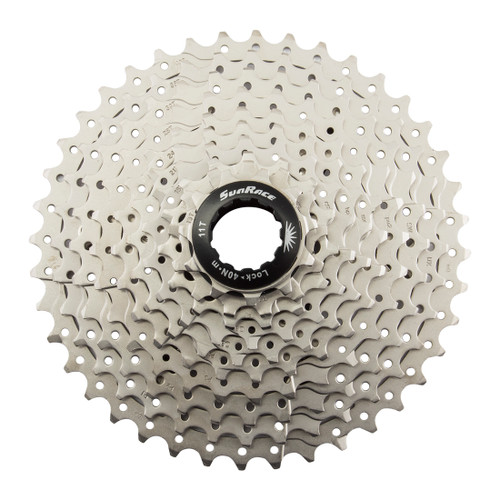 Sunrace 10-Speed MTB Cassette 11-40t Alloy Spider and Wide Range CSMS3.TAX0.XS0.BX