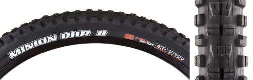 Maxxis Minion DHR II 29x2.4 Tubeless-Ready Mountain Tire MaxxGrip and EXO Protection TB00143900