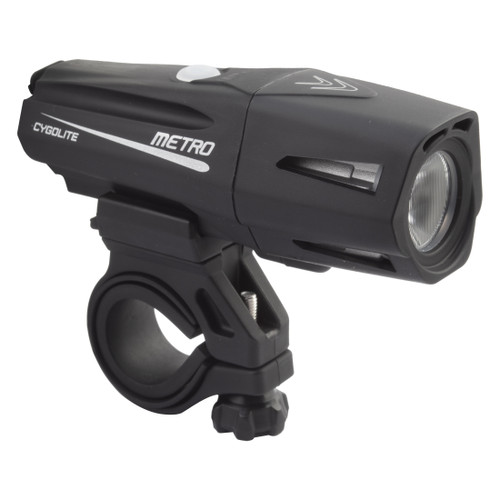 Cygolite Metro Pro 1150 USB-C Bicycle Front Light - Waterproof, High-Output, Night and Day Safety MTR-1150-USB