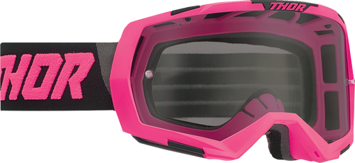 Thor Regiment Goggle - Flo Pink/Black - Smoke Lens 2601-2803