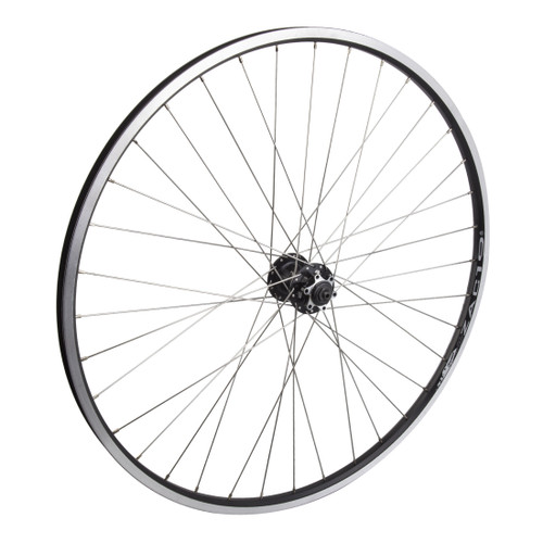 700c Alloy Front Wheel WEI ZAC19 Rim and MT-2000 Hub, QR x 100mm 66827