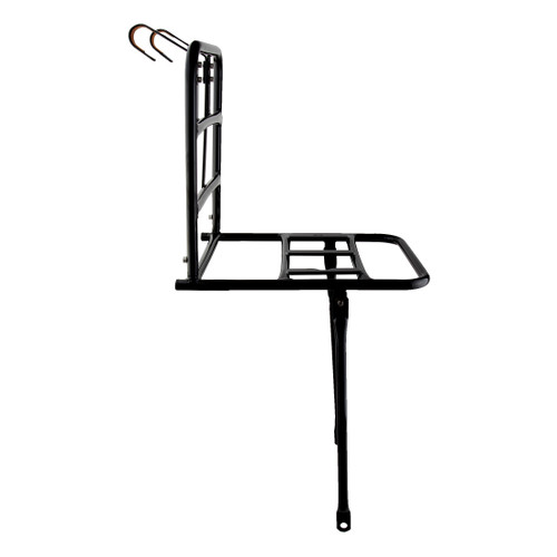 Basil Portland Front Carrier Extension - Steel, Load 10kg, Black 50097