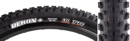 Maxxis Rekon 29 x 2.80 Tubeless Mountain Bike Tire EXO Sidewall Protection TB00038600