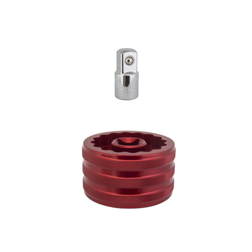 Wheels Manufacturing BBTOOL-48-44 Bottom Bracket Socket for 48.5mm 44mm 16 notch BBTOOL-48-44