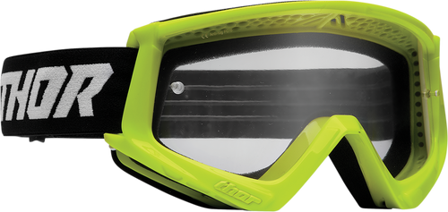 Thor Youth Combat Goggle - Racer - Flo Acid/Black 2601-3050