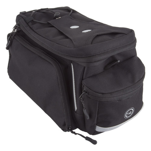 Sunlite Medium RackPack Cycling Bag Expandable Pockets and Velcro Mounts 915564