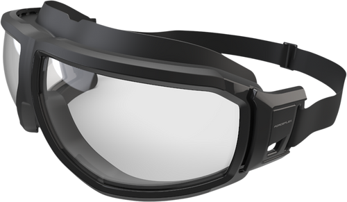 Forceflex Riding Goggle - Black/Gray - Clear Lens FFG-01045-040