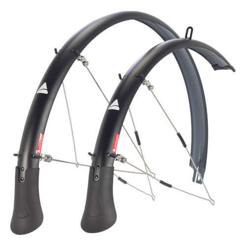 Axiom Flascheguard 700C Recycled Water Bottle Fenders for Hybrid Bikes 177753-02