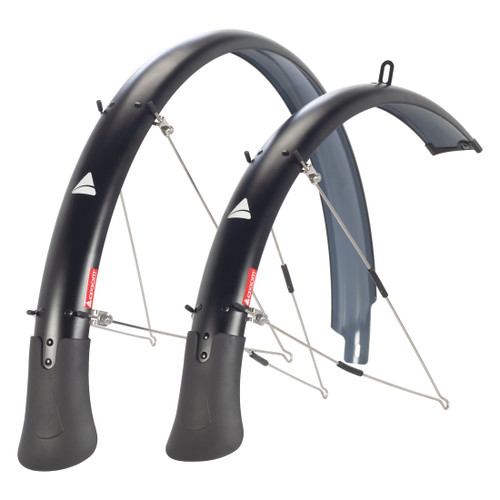 Axiom Flascheguard Recycled MTB Fender Pair 26x60mm Stainless Steel Support Stays 177753-04