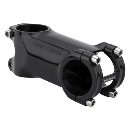 Cane Creek GXC 100mm Gravel and Cross-Country Stem - Lightweight Aluminum, +/-6 Angles, Polished Black BAJ0118