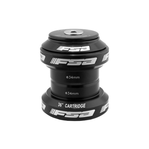 FSA Orbit MX 1-1/8 Threadless Black Headset 30mm Crown Race 28.6mm Threadless 101-0505