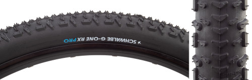 Schwalbe G-One RX Pro Gravel Tire 700c x 2.00, Tubeless Ready, Addix Race, V-Guard, Performance MTB/Gravel Bike 11654578