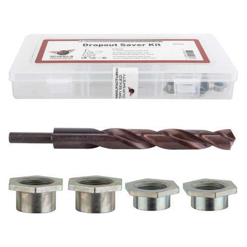 Wheels Manufacturing Dropout Saver Kit — Frame Derailleur Hanger Repair, Frame Protection, Durable Materials and Innovative Dropout Maintenance DS-KIT