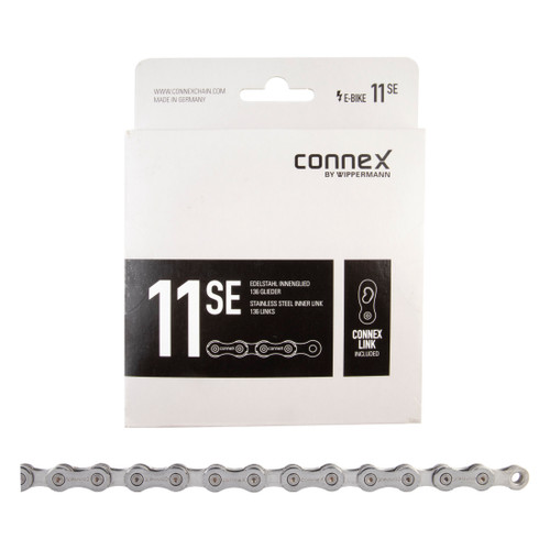 Connex 11sE Steel E-Bike 11-Speed Chain - Heavy Duty, Smooth Shifting 2321-11SE-1360