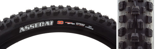 Maxxis Assegai Tire 29.5 X 2.5 60Tpi Folding 3C Maxxgrip Wr Dh Casing Black TB00064500