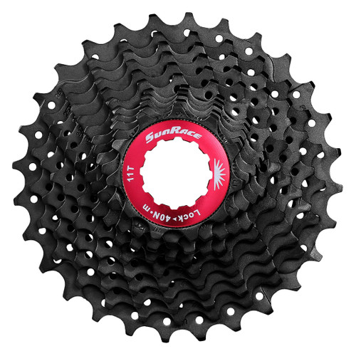 Sunrace CS-RX1 11-28t Road Cassette Super Fluid Drive Technology CSRX1.EASR.OS0.BX