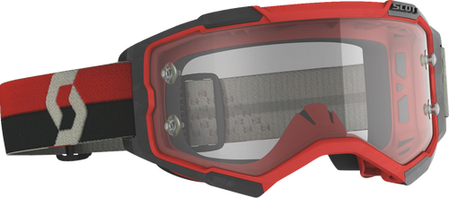 Scott Fury Goggle - Red/Black - Clear Works Lens 274514-1018113