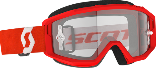 Scott Primal Goggle - Red/White - Clear Works Lens 278598-1005113