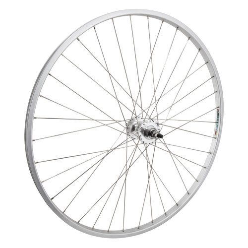 Wheel Master 27 in Alloy Fixed Gear/Freewheel 27in RR Alloy RIM Back Wheel 66066