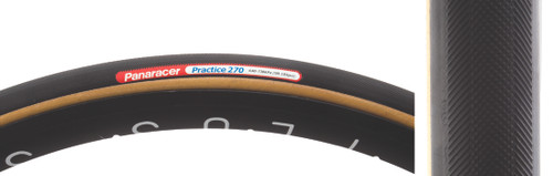 Panaracer Practice Tubular Tire 700x22.5 | Lightweight, Durable, Folding LP-27PT-P-B-RV42