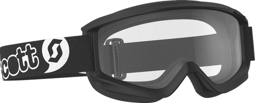 Scott Youth Agent Goggle - Black - Clear Works Lens 272839-0001043