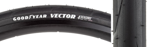 Goodyear Vector 4Seasons Tire Black Dynamic Silica4 Compound 700 x 30 GR.012.30.622.V001.R