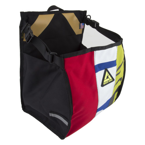 Green Guru Freerider 31L Upcycled Hook-On Pannier for Bike Touring G3104