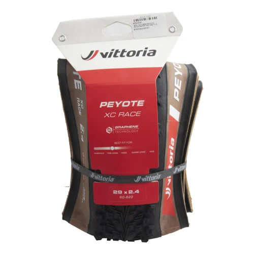 Vittoria Peyote XC Race Tire 29 x 2.4 Tubeless, Graphene + Silica 11A00714