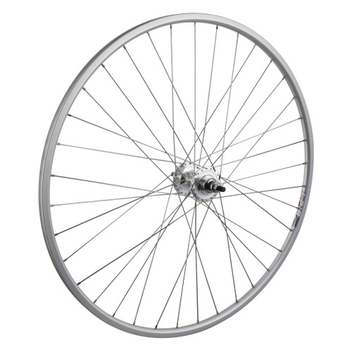 27in WEI LP18 Rear Bike Wheel | 10mm B/O Hub, Clincher, Fixed Gear 71621