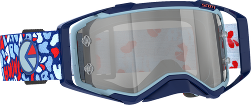 Scott Prospect Goggle - Ethika - Blue/Red - Silver Chrome Works Lens 422080-1105269