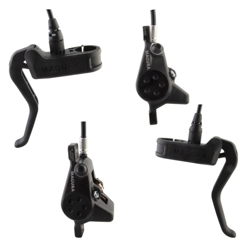 Magura MT A2 Hydraulic Disc Brake Set - Front and Rear, Aluminum, 250g 2703341