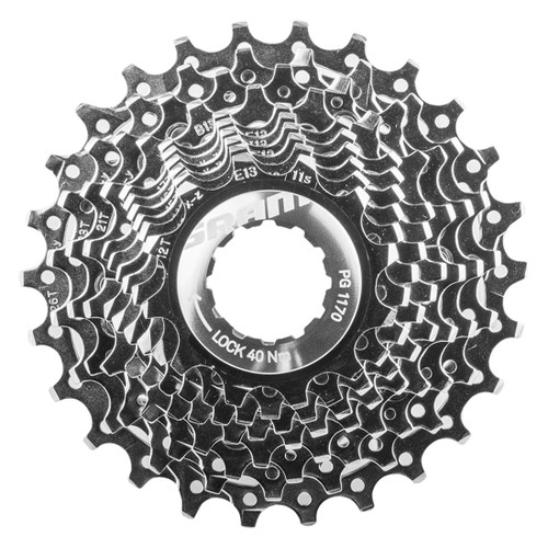 SRAM Force22 PG-1170 11-Speed 11-28T Steel Cassette Aluminum Lockring 00.2418.042.002