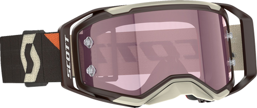 Scott Prospect 2.0 Amp Goggle - Deep Brown/Beige - Rose Lens 421469-7699352