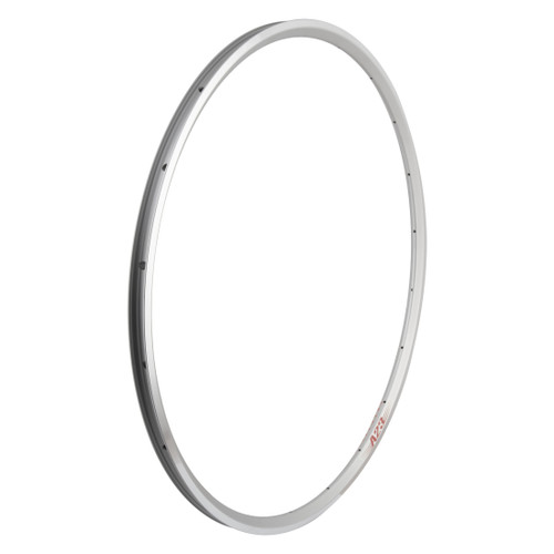 Velocity A23 700C Tubeless Gravel and Cyclocross Rim | Silver Alloy 4901M-62220