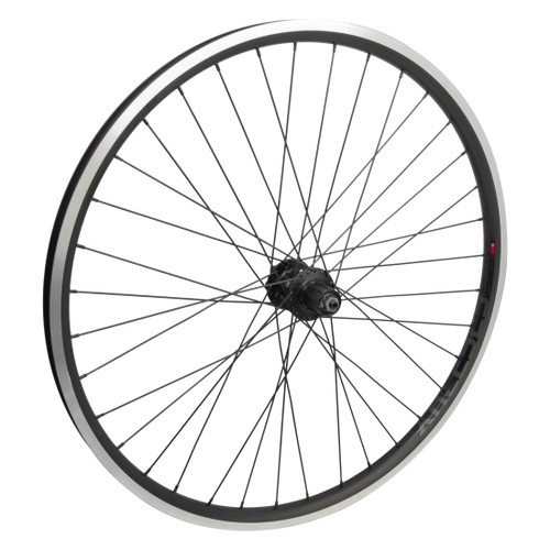 700C Alloy Hybrid Disc Wheel Double Wall Rim and QR Axle 743452